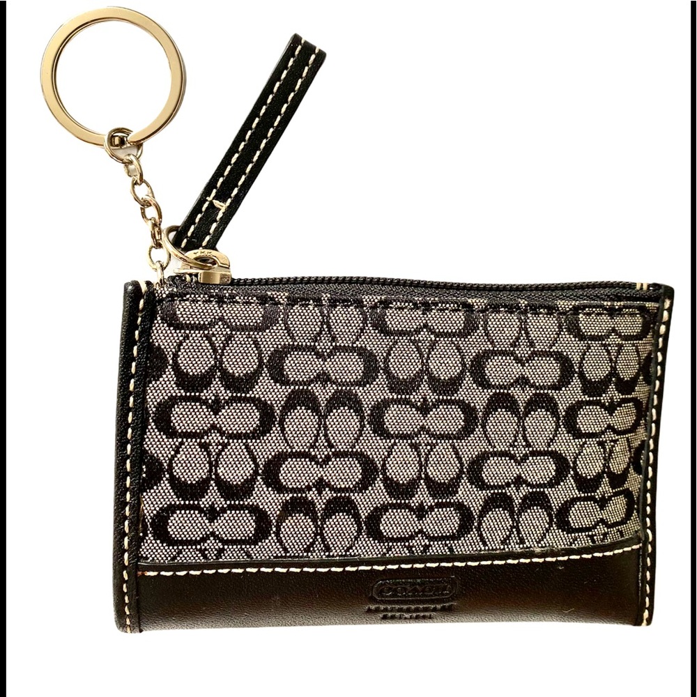 Coach Card, Key and Change Holder Authentic
